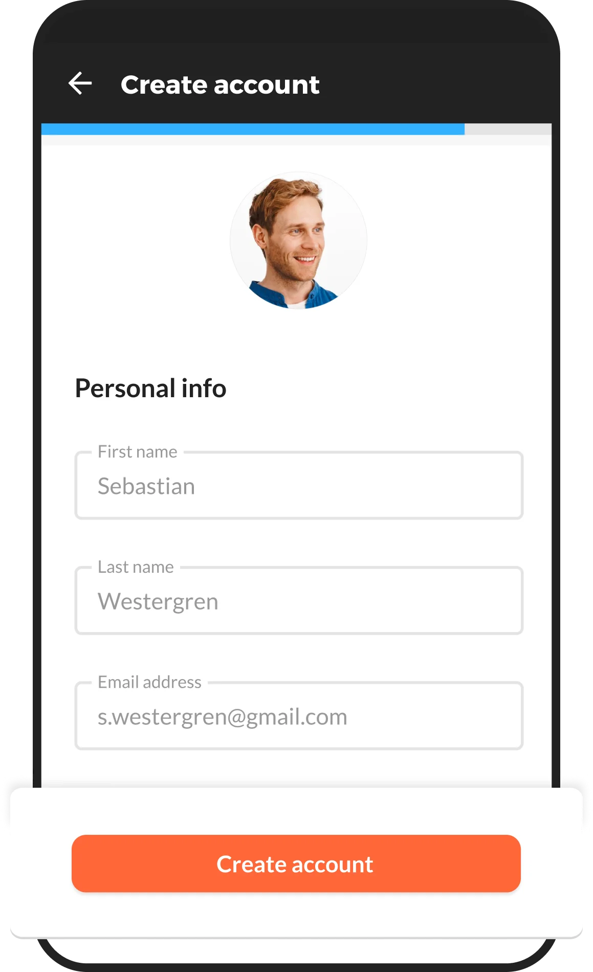 Download the app and register